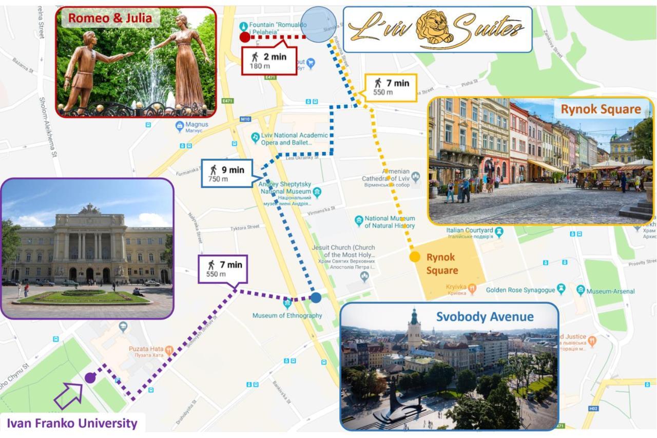Lviv Suites At Pidmurna St. 20 Eksteriør bilde